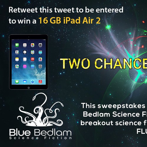 Create a quirky advert for best selling SciFi author Jen F Wells, @Jenthulhu