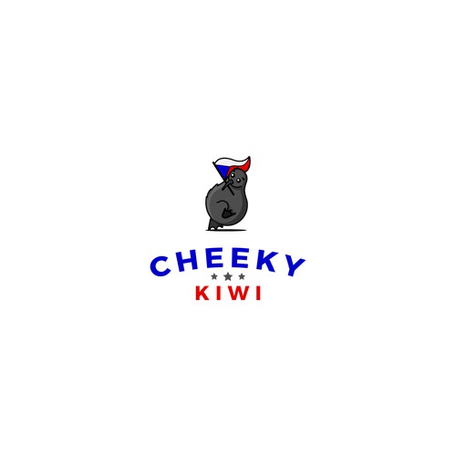 Cheeky Kiwi Logo - new brand for a established fun tour company