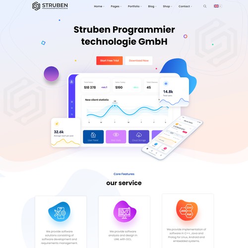 Design of a Corporate Website