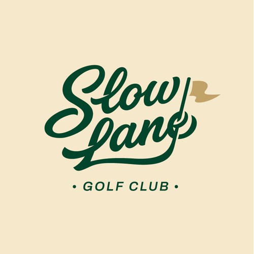 Logo Concept – Slow Lane Golf Club