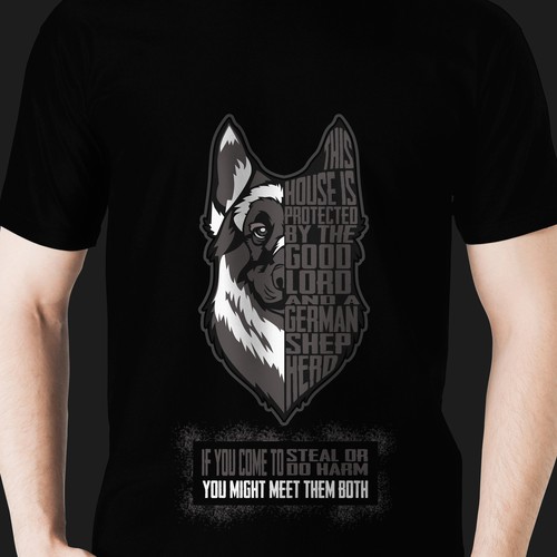 German Shepherd T shirt