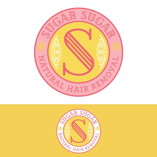 Design a logo for a premium sugaring paste for hair removal