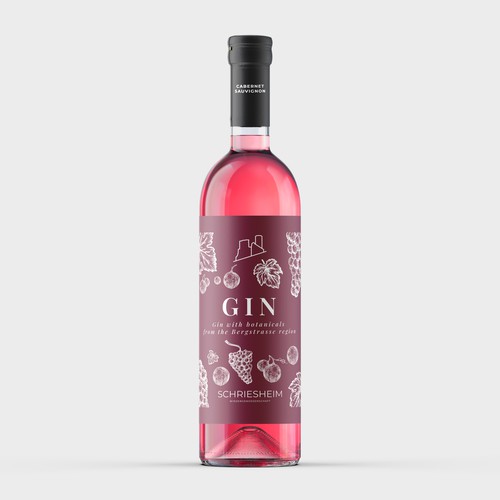 Gin Label Design