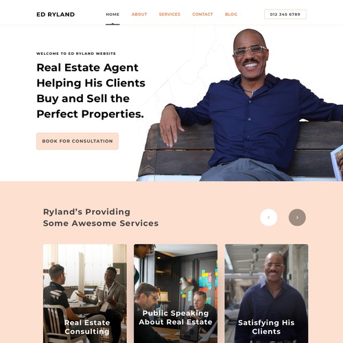Real Estate Agent Website