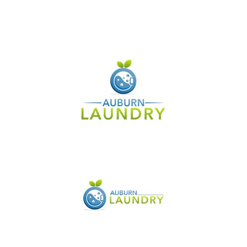 Bold logo for laundry!