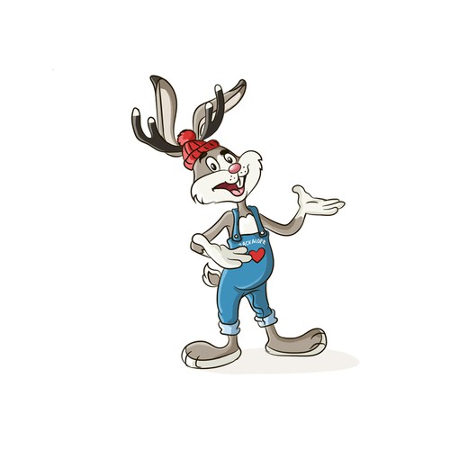 Design a Jackalope Mascot for Douglas, Wyoming