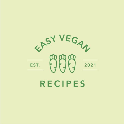 Vegan Food Blog Logo