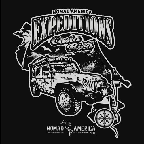  Costa Rican Adventure Company t-shirt