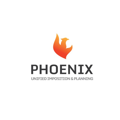 Create clean modern logo for Phoenix desktop app