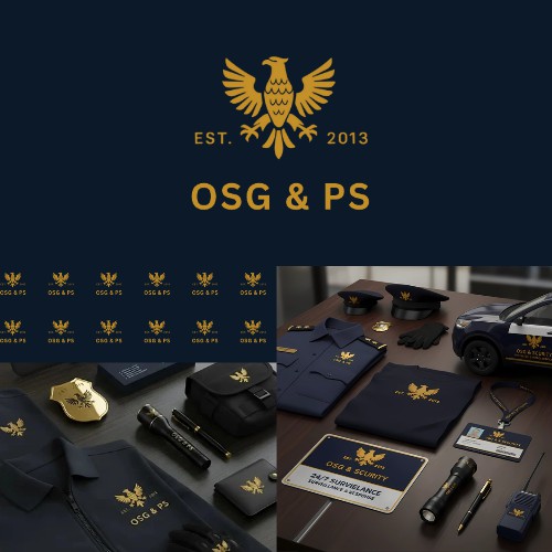 Onsite security guard logo design 