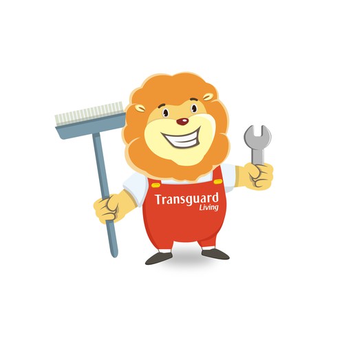 Mascot for  Cleaning & Maintenance company