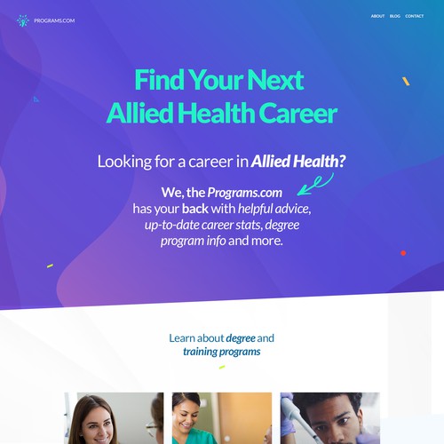 Web Page Design for Health Care