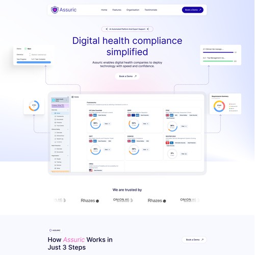 Assuric - Website Design & Development