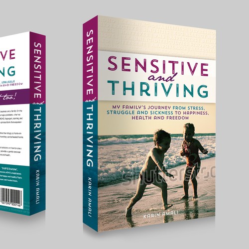 Book cover Sensitive and Thriving