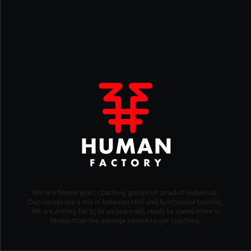 LOGO for Human Factory Fitness Gym 
