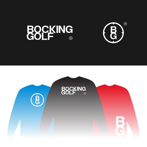 Logo design for a golf club, Bocking Golf.