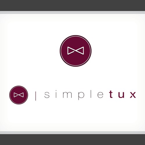 NEW Logo for SimpleTux / A Tuxedo Rental Company