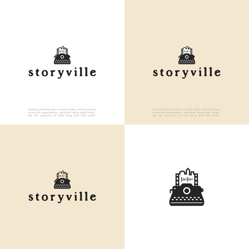A logo for city-based storytelling