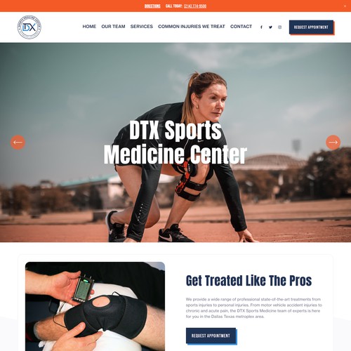 DTX Sports Medicine Design