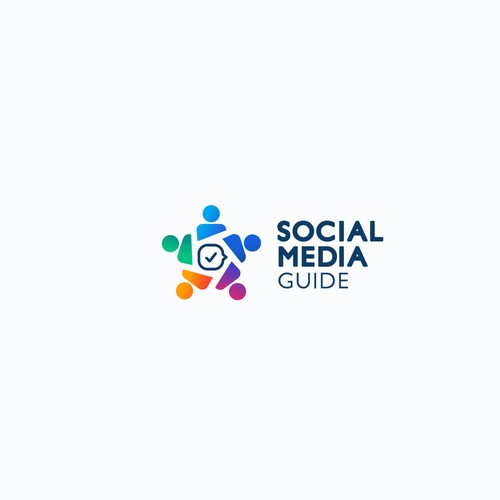 Logo design for social media support business 