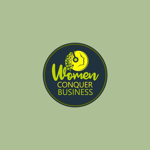 Logo concept for women's podcast channel 
