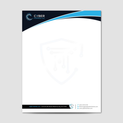 Letterhead For Cyber Foxhole, LLC