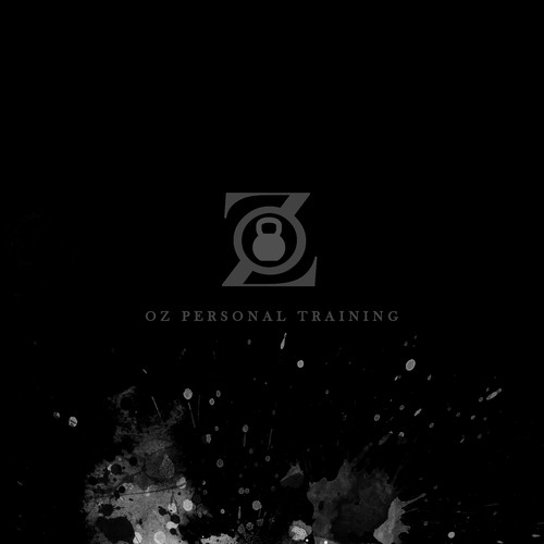 Dark on Dark Luxury Print Personal Training Brand Concept alternate