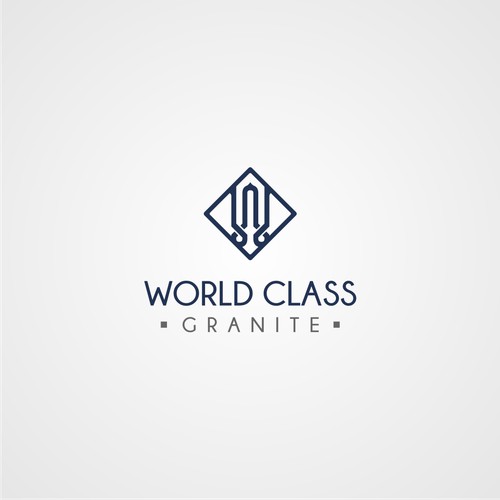 Logo Design For World Class Granite 
