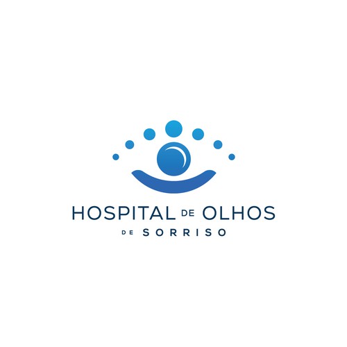 Logo design for Hospital de Olhos de Sorriso