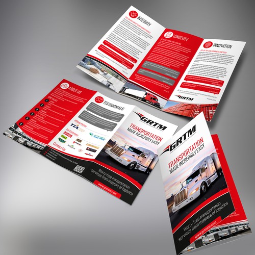 GRTM tri-fold brochure