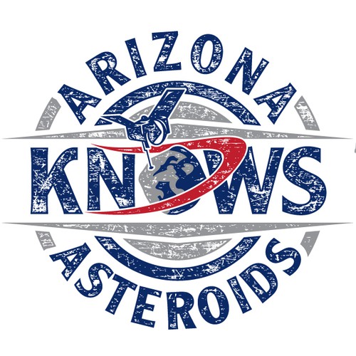 Create an asteroid T-shirt for the University of Arizona