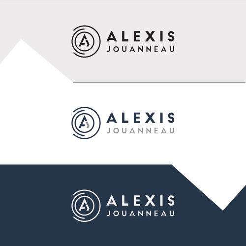 Eye catchy logo design for Alexis Jouanneau