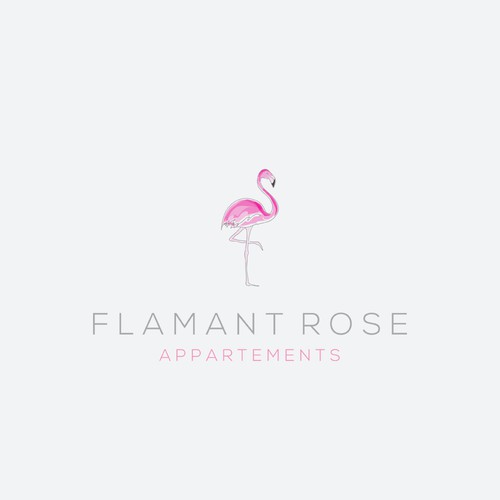 Artistic flamingo