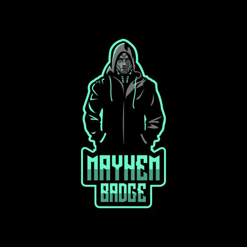 MAYHEM BADGE