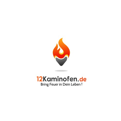 Simple logo for 12kaminofen.de