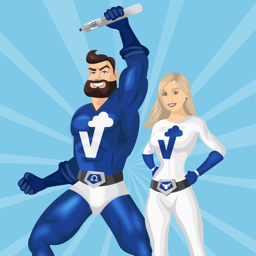 character design for Vape community