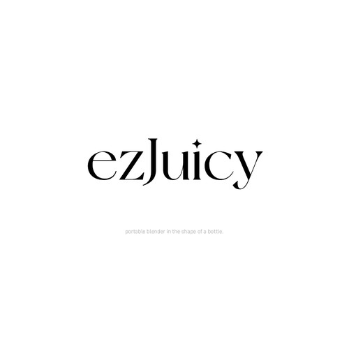 Logo for "EzJuicy"