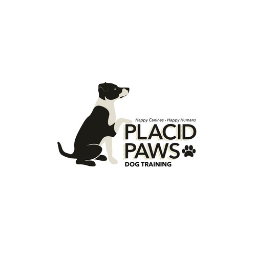 Logo for dog training business