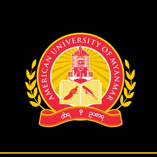 American University of Myanmar Crest