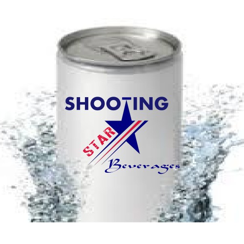 Shoot to a winning logo for Shooting Star Beverages