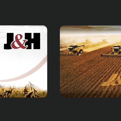 Creating a new business card for JH Sementes