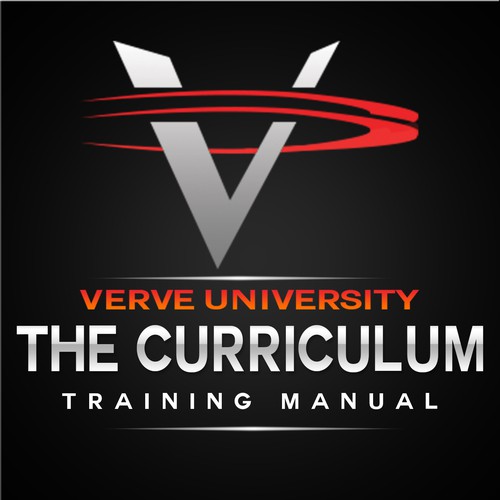 Design the cover logo for "the curriculum" - our company training manual