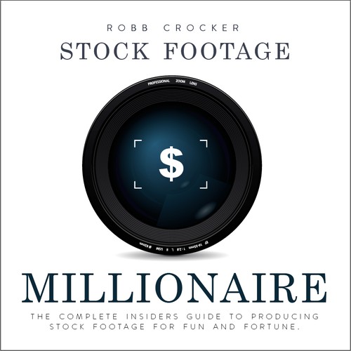 Eye-Popping Book Cover for "Stock Footage Millionaire"