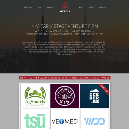 Nucleus Web Site Design
