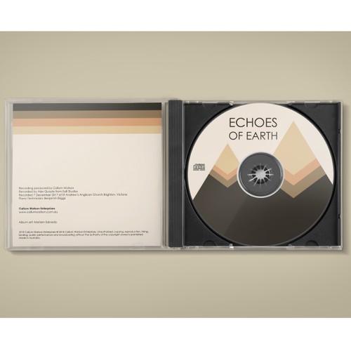 Album mockup - Echoes of earth