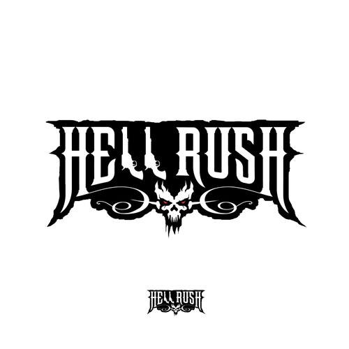 Logo design for Hell Rush