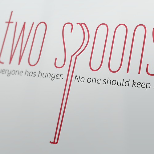 Two Spoons Restaurant Seeking Logo