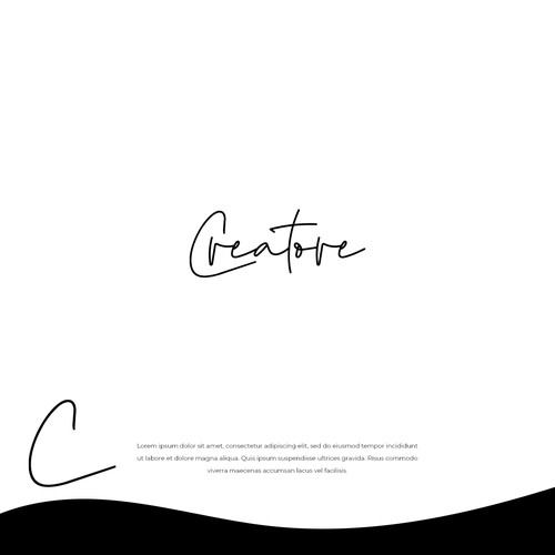Fashion logo concept