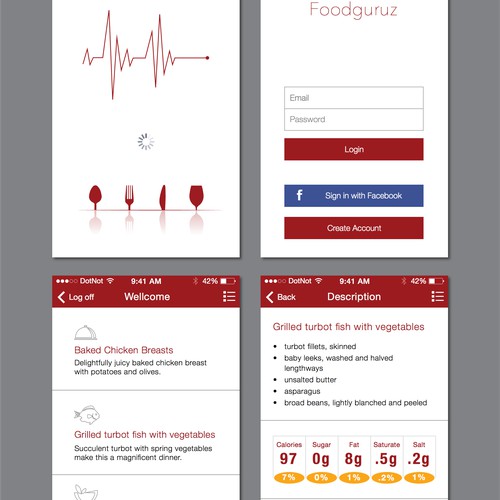 Health and Food app