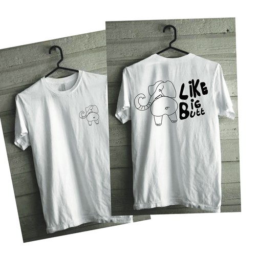 I Like Big Butt {T-shirt} 1